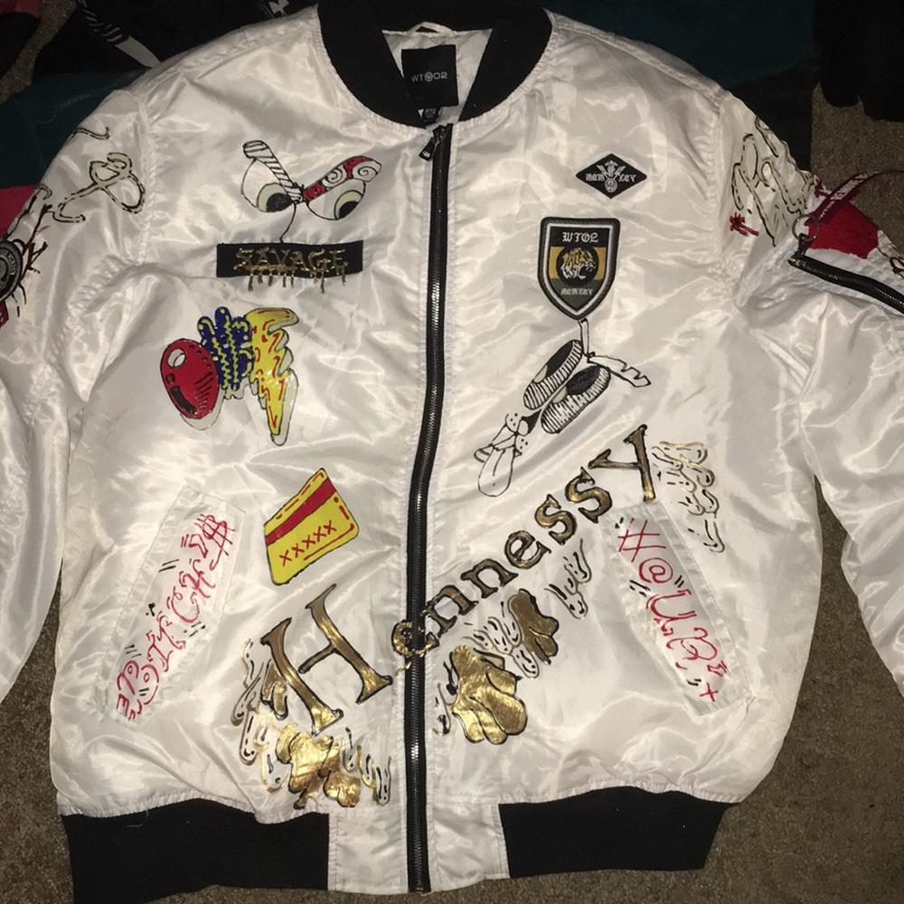Custom bomber jacket